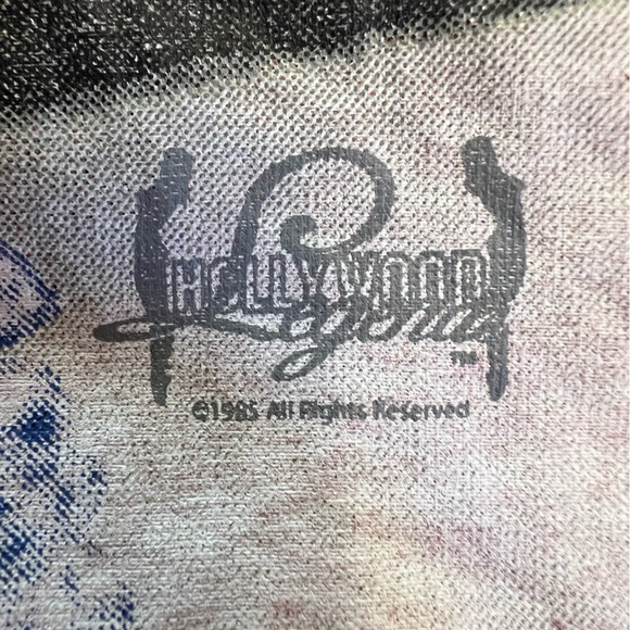 Hollywood Legend Marilyn Monroe red graphic women’s top solid front lace back Lg - Picture 8 of 8